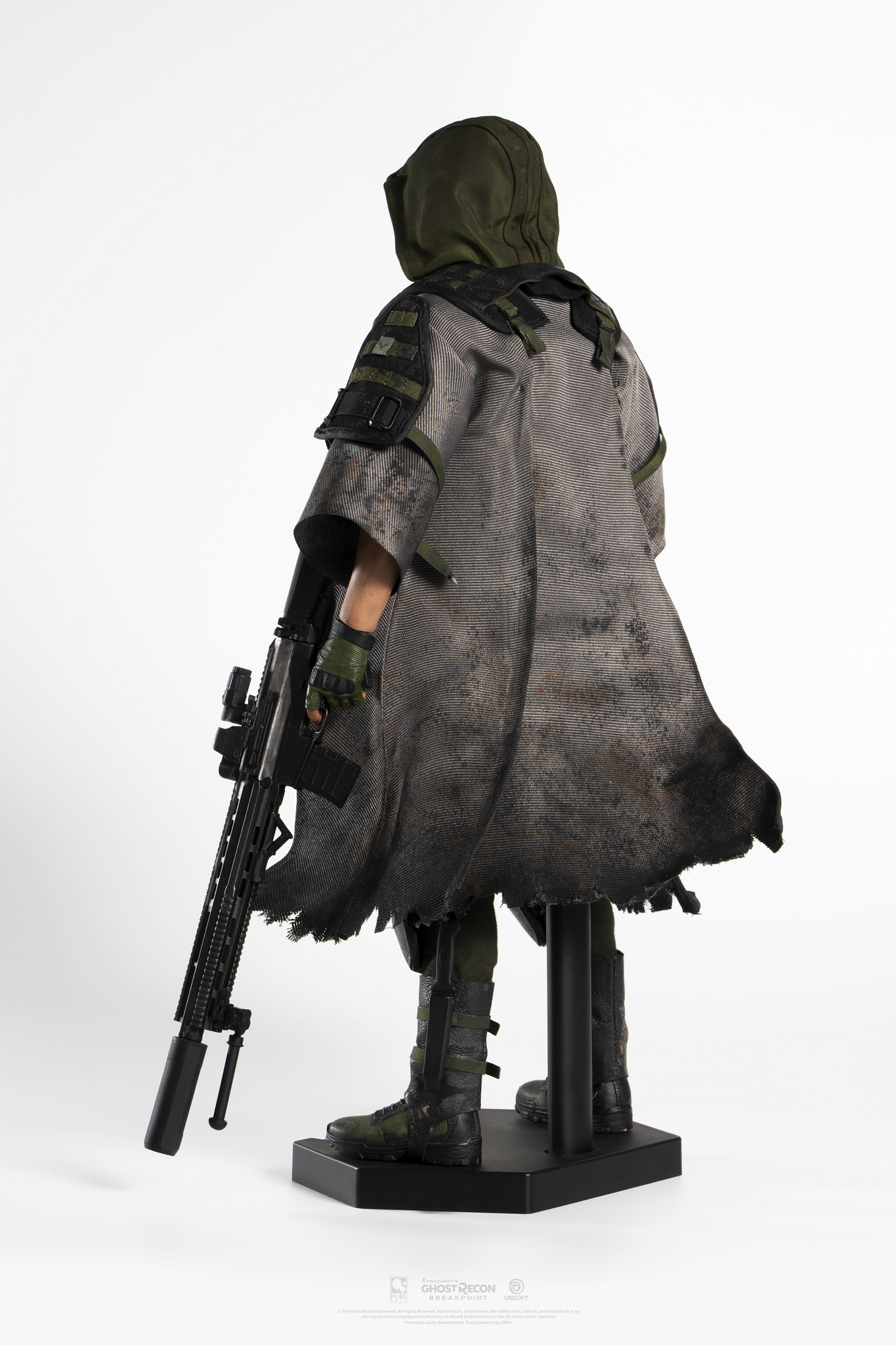 Ghost Recon Breakpoint Cole D Walker 1 6 Articulated Figurine Delux Purearts - black military cloak roblox