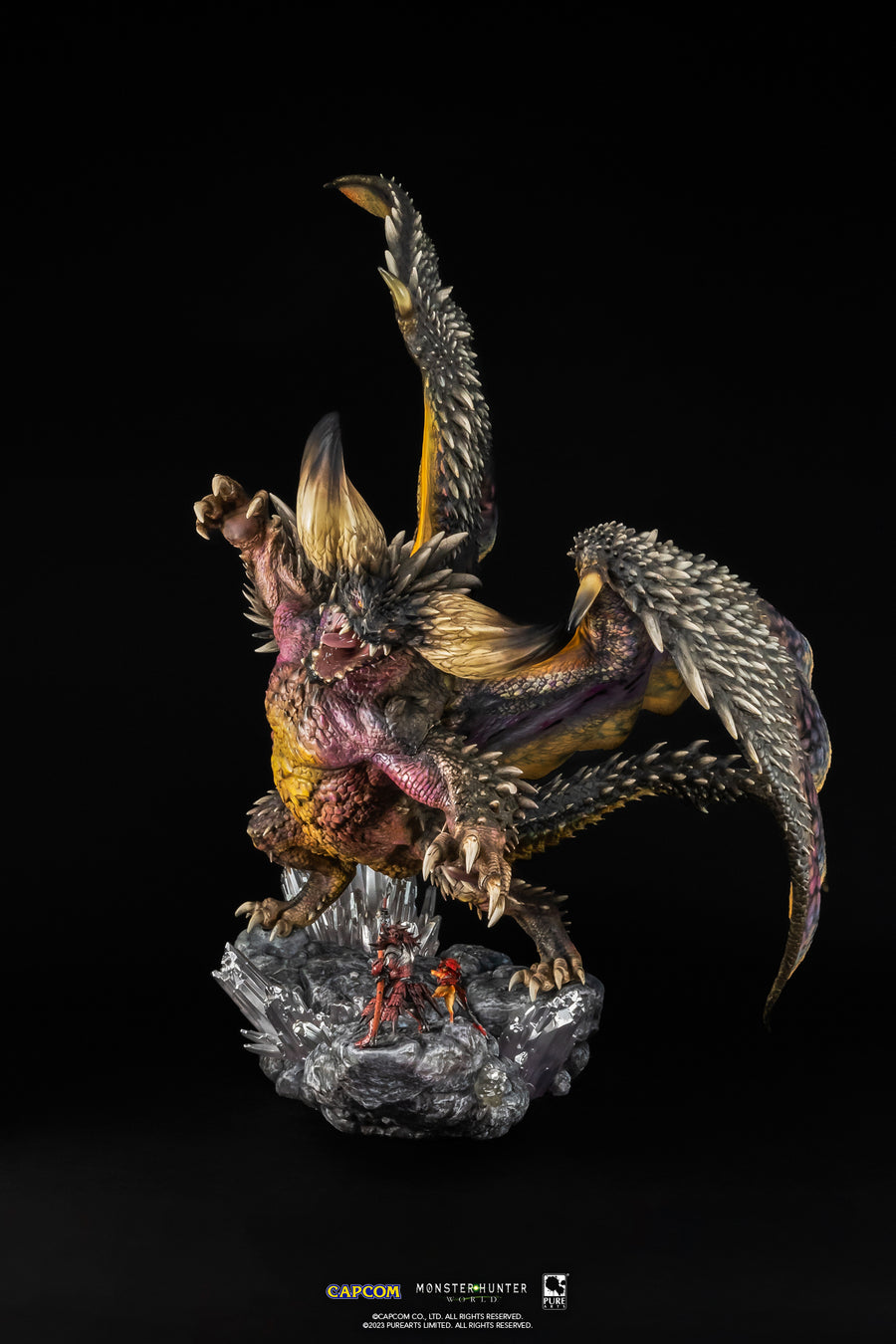 Monster Hunter World Nergigante Statue Exclusive Edition From Purearts 6728