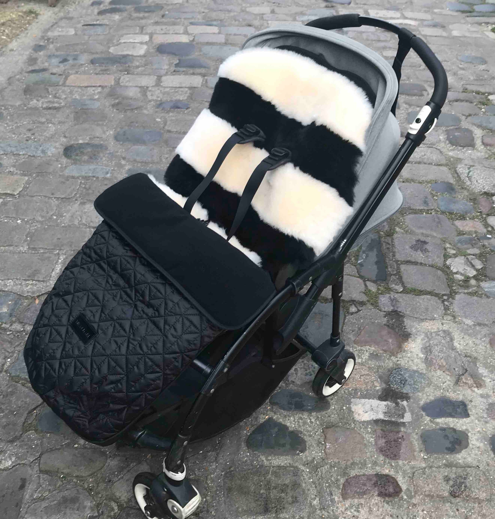 sheepskin pushchair liner