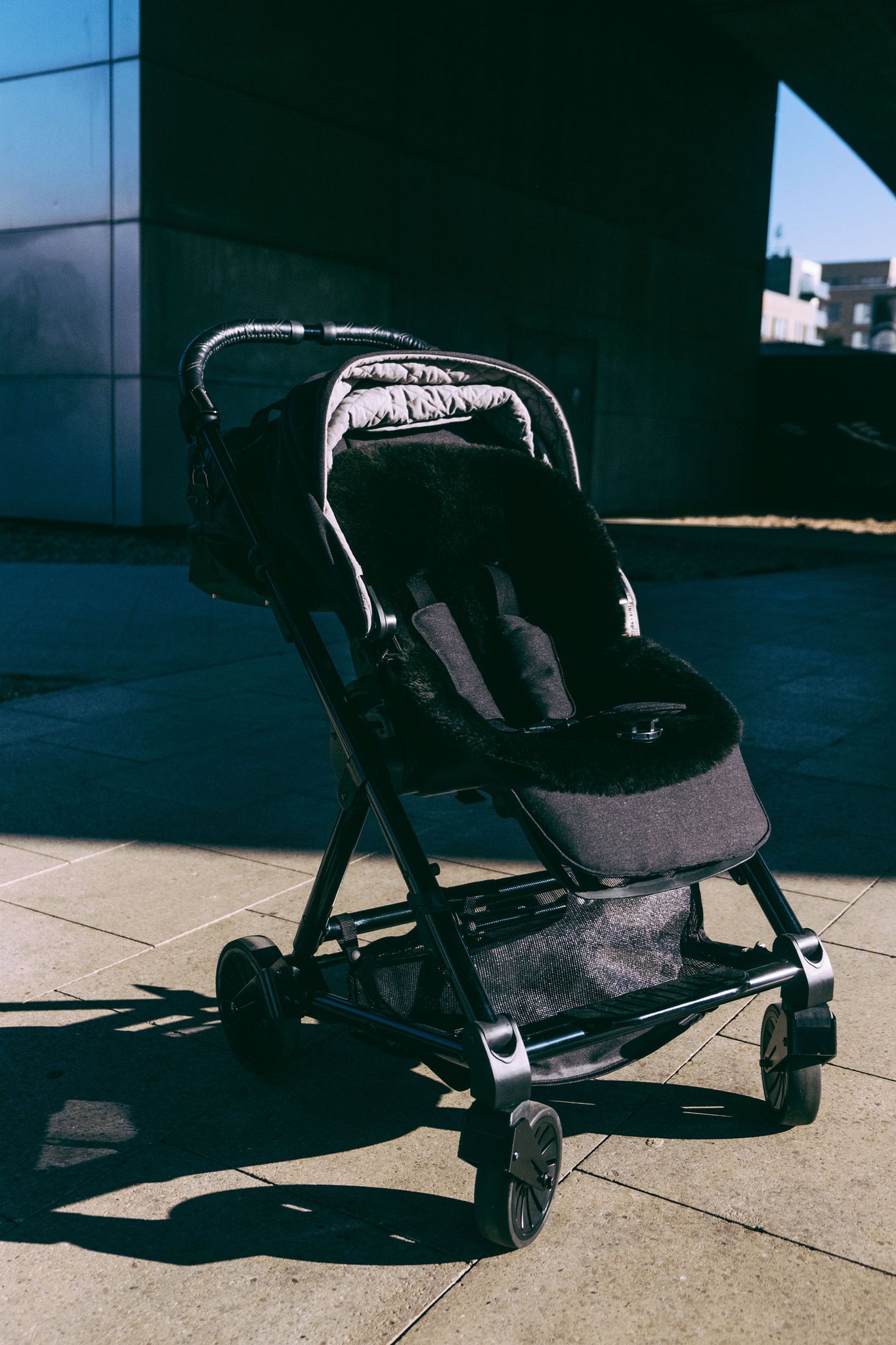 sheepskin pram liner