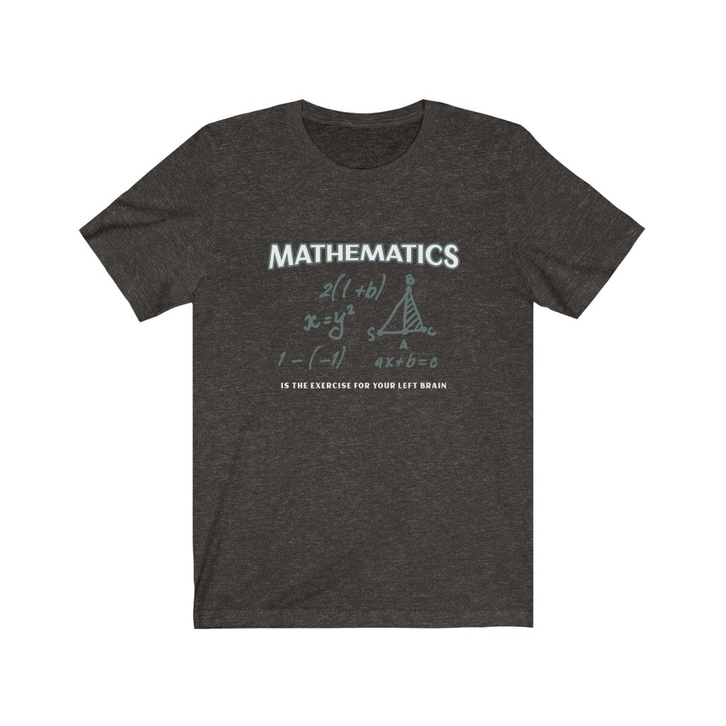 T Shirt With Math Equations Unisex 5039