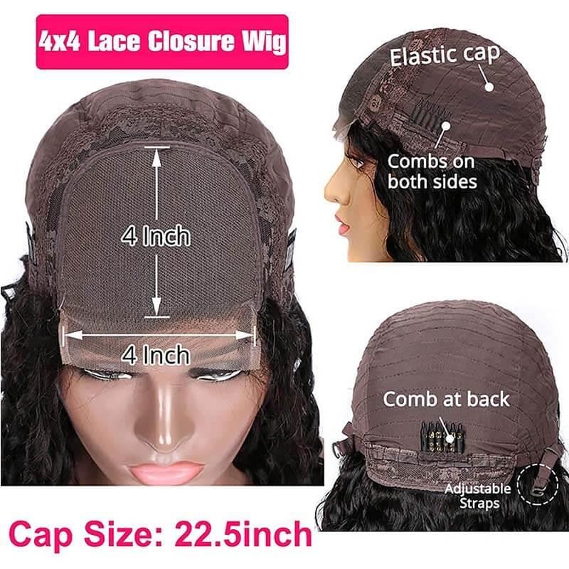 EASY 4X4 CLOSURE WIG FOR BEGINNERS ($120)