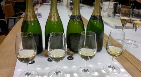 Champagne Bruno Paillard - disgorgement evolution tasting