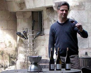 Mathieu Vallee from Chateau Yvonne in Saumur