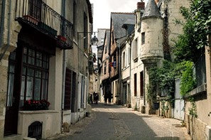 The streets of Chinon