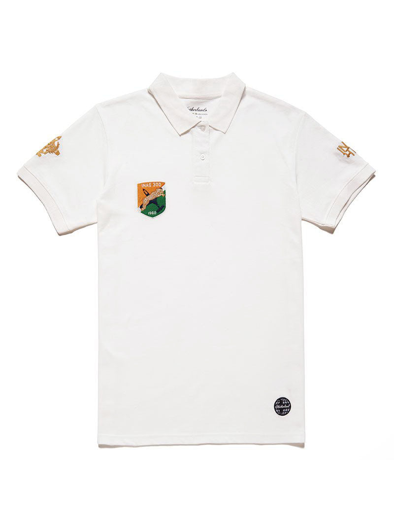 White Tiger Polo Shirt - White – Motherland Superstore