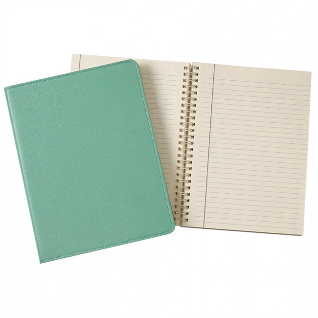 Leather Refillable Notebook 9" Bright