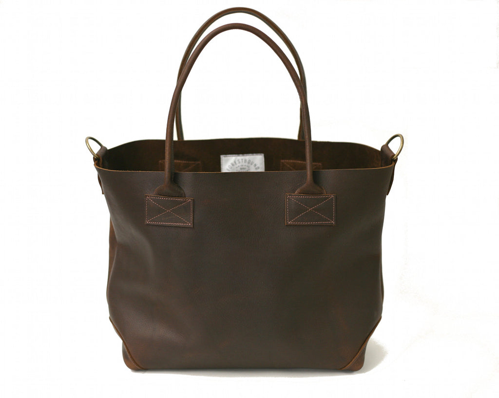 Ashcroft Leather Carryall - FORESTBOUND
