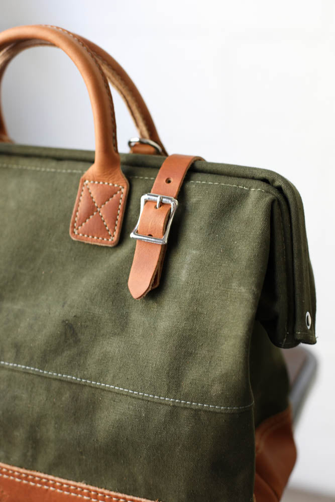 WWII era Salvaged Canvas Carryall – FORESTBOUND