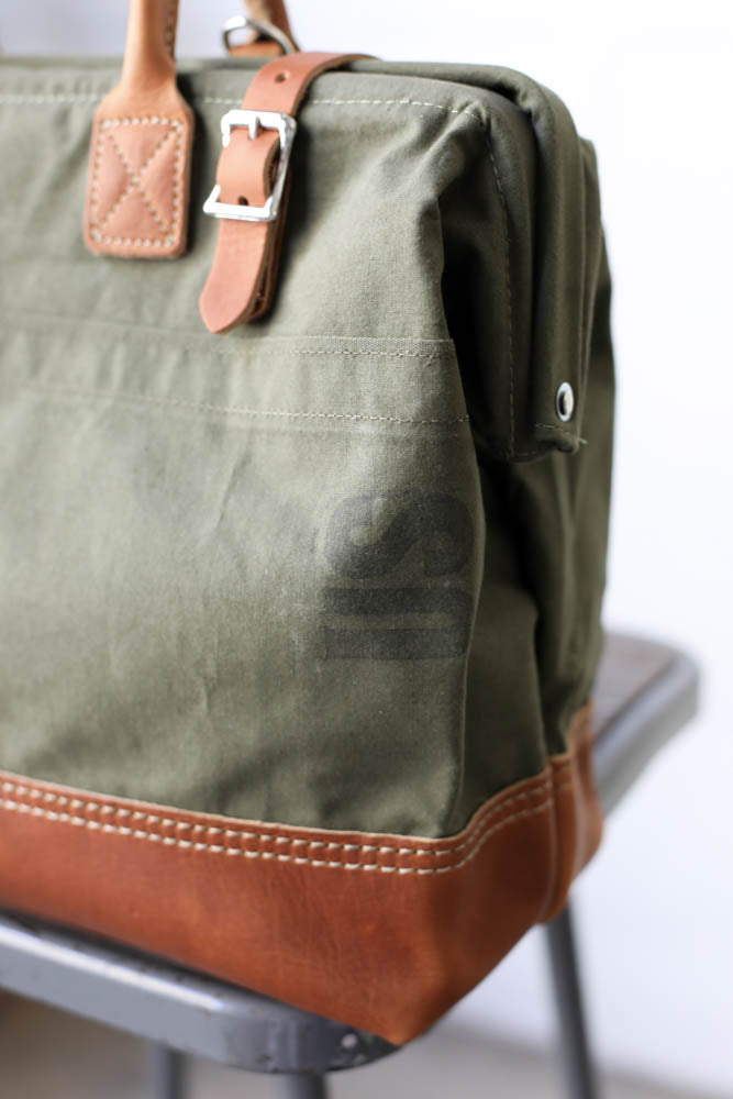 WWII era Salvaged Canvas Carryall – FORESTBOUND