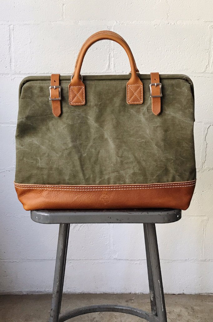 WWII era Salvaged Canvas Carryall – FORESTBOUND