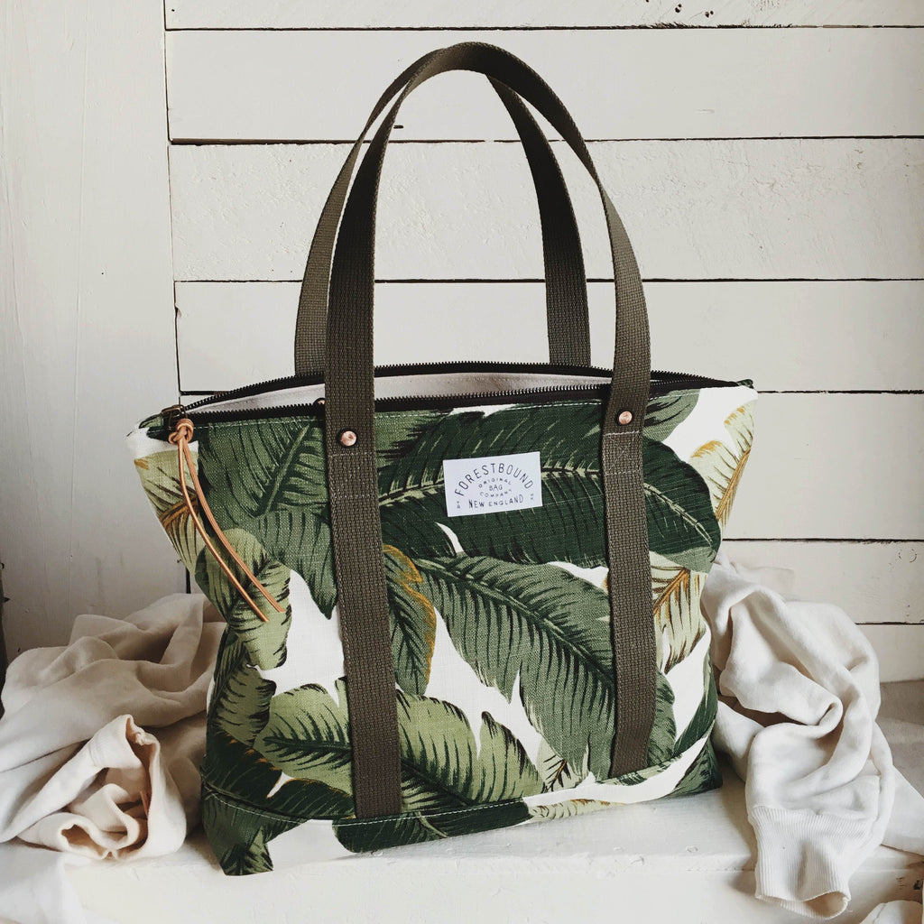 Forestbound Travel Tote - Easy Palm Sample - FORESTBOUND