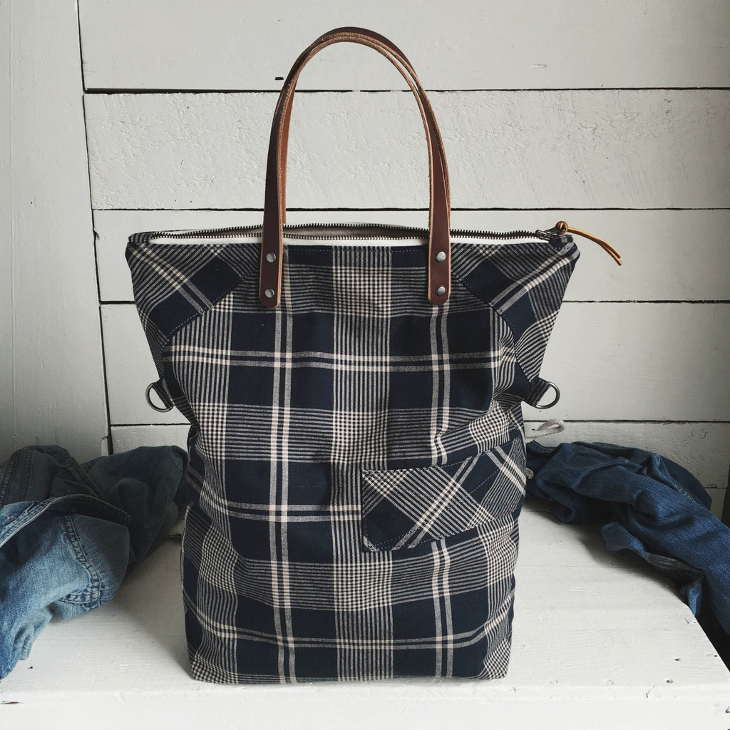 1950's era Deadstock Cotton Carryall - FORESTBOUND