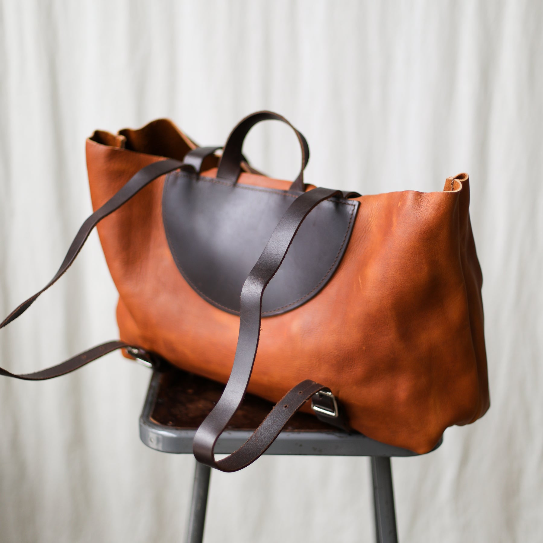 Leather Backpack - Sample – FORESTBOUND