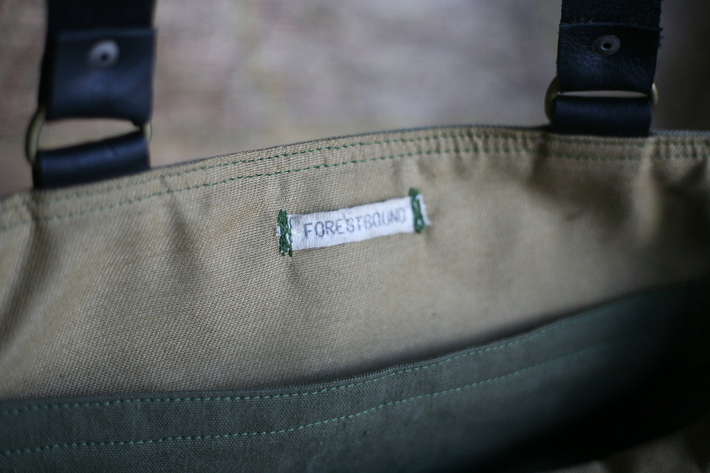 WWII era Canvas Carryall - SOLD – FORESTBOUND