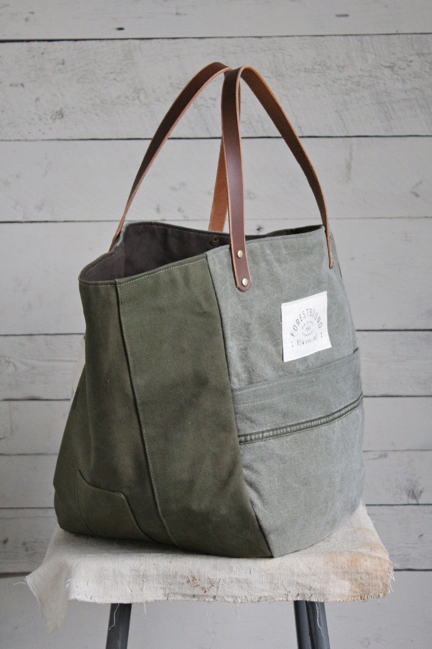 WWII Canvas & Work Apron Carryall – FORESTBOUND