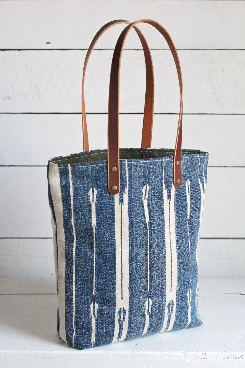 Antique Indigo Dyed Cotton Tote Bag – FORESTBOUND