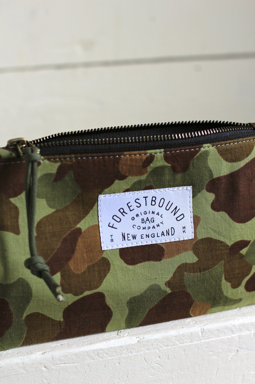 WWII era Frogskin Camo Utility Pouch FORESTBOUND