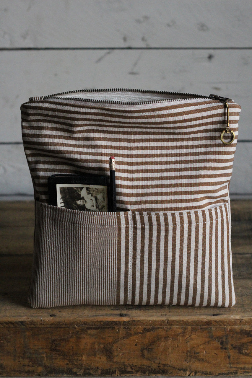 Deadstock Striped Canvas Pocket Utility Pouch – FORESTBOUND
