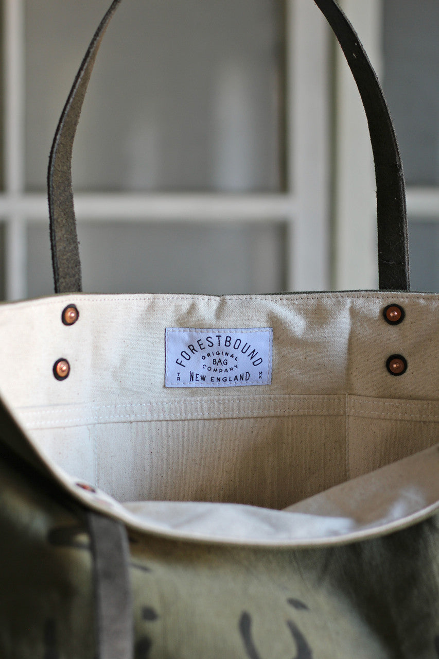 WWII era Military Canvas Tote – FORESTBOUND