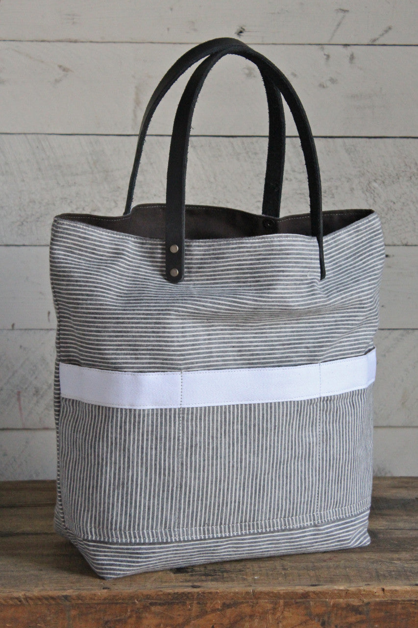 1950's era Striped Cotton Tote Bag – FORESTBOUND