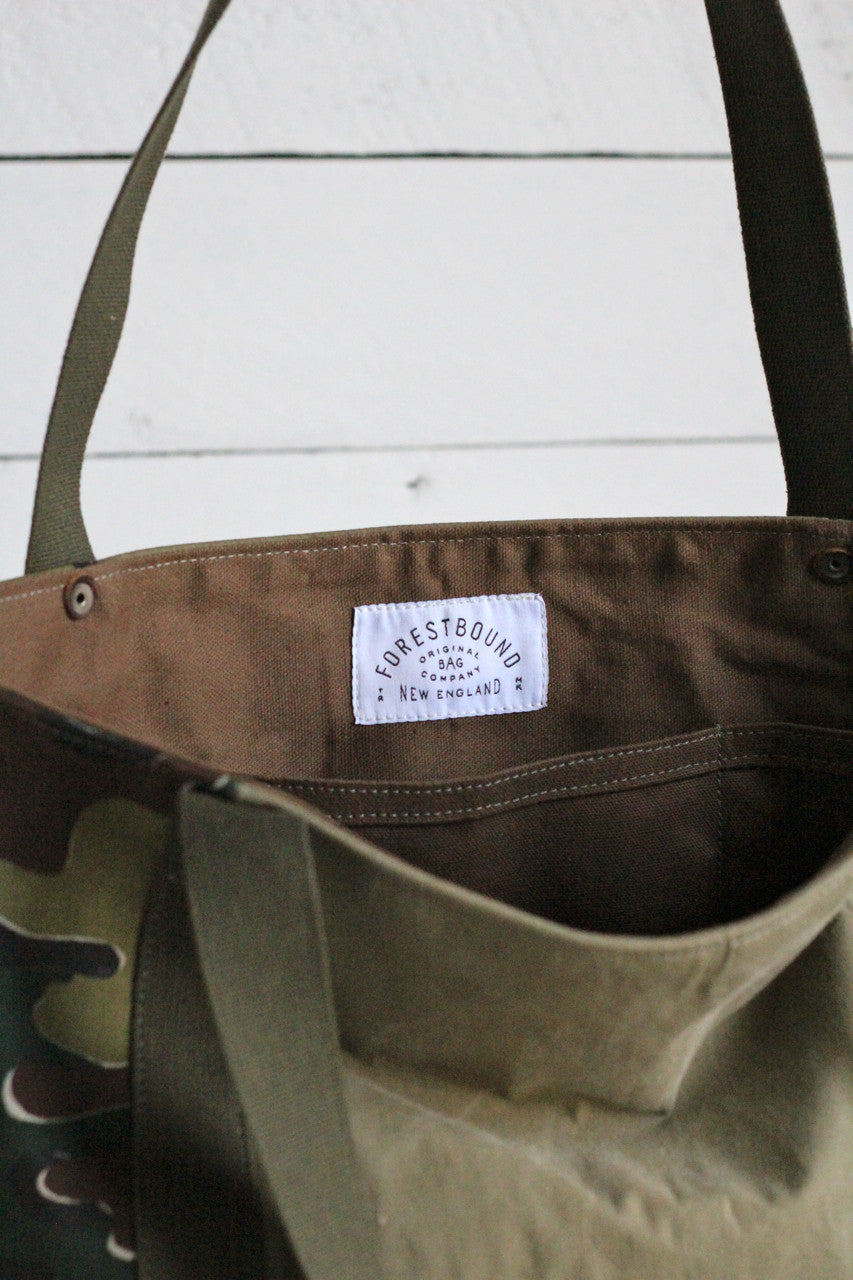 1950's era Jigsaw Camo Carryall – FORESTBOUND