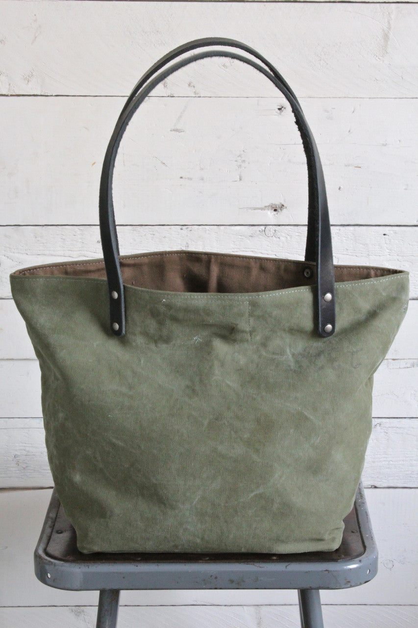 WWII era US Military Canvas Tote Bag - FORESTBOUND