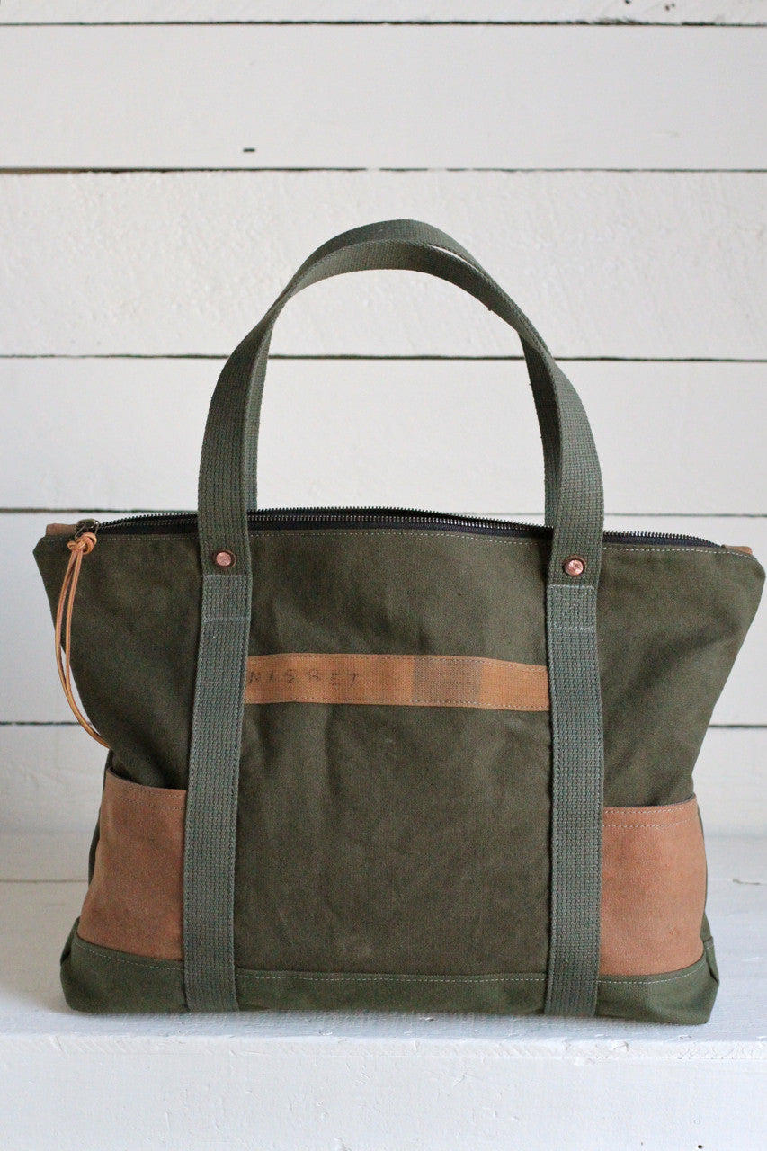 canvas travel tote bag