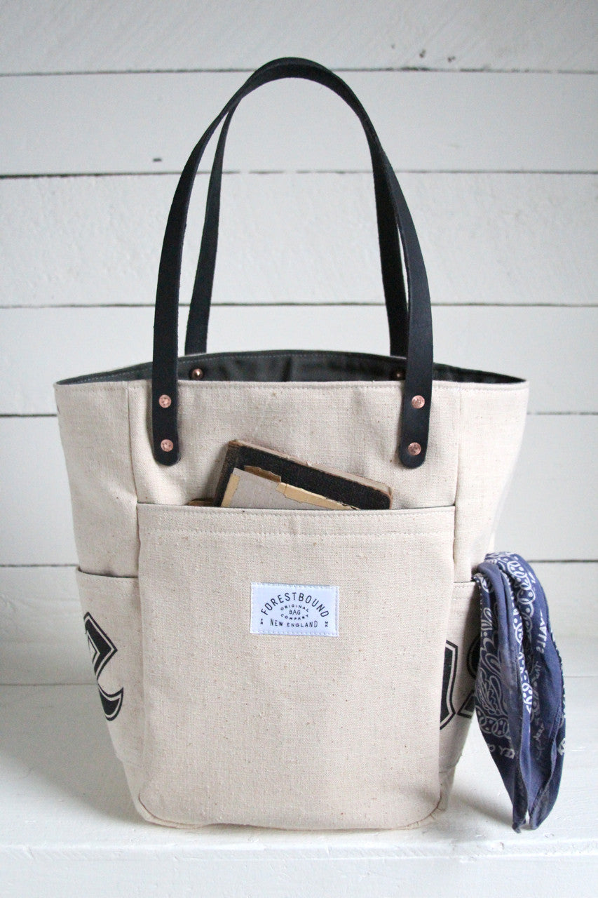 1950's era Canvas Pocket Tote Bag – FORESTBOUND