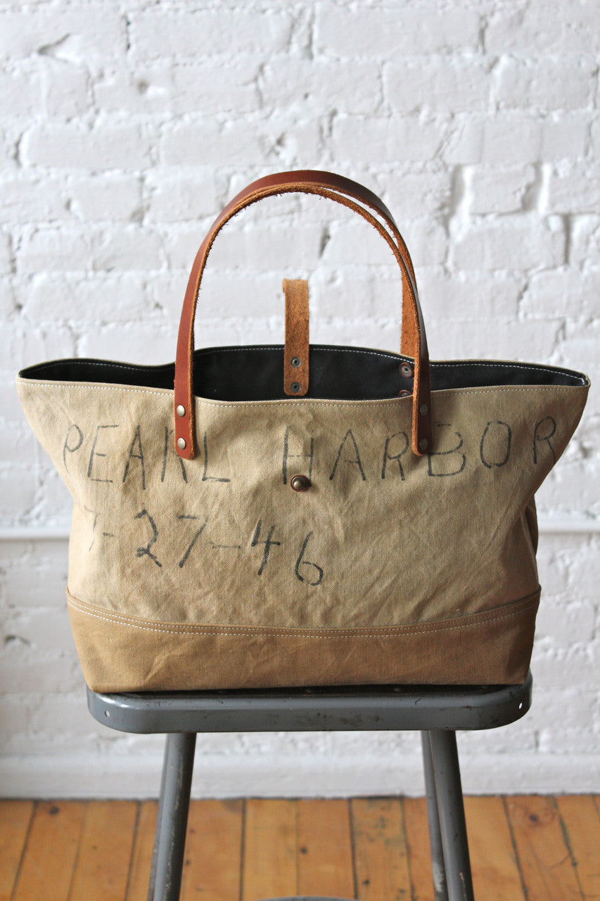 1940's era Pearl Harbor Carryall – FORESTBOUND