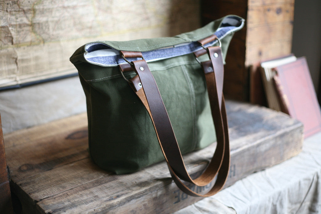 WWII era Canvas Tote Bag - SOLD – FORESTBOUND