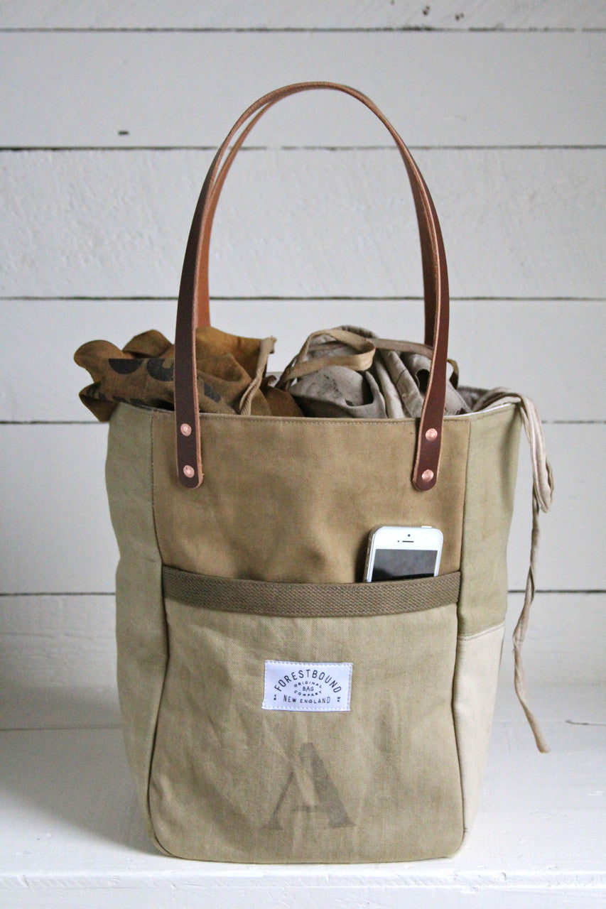 tote bag with pockets
