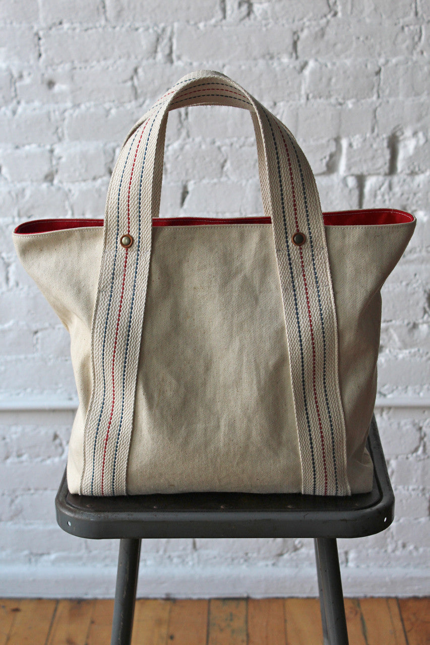 WWII era Canvas Carryall - FORESTBOUND