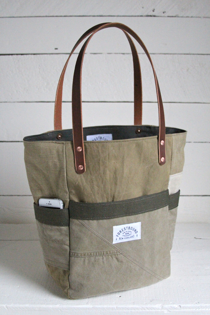 WWII era Canvas Pocket Tote Bag – FORESTBOUND