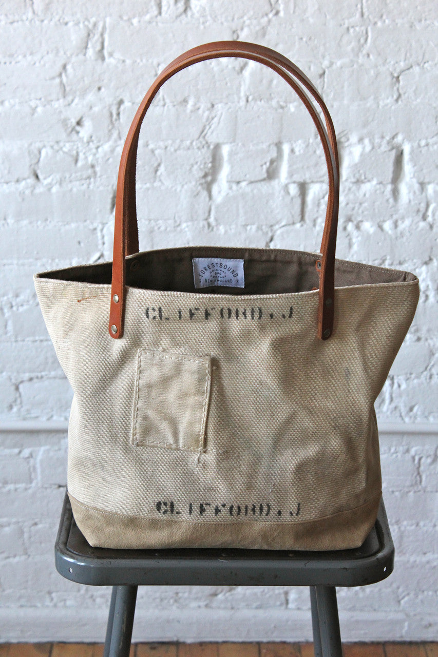 WWII era US Navy Canvas Tote Bag – FORESTBOUND