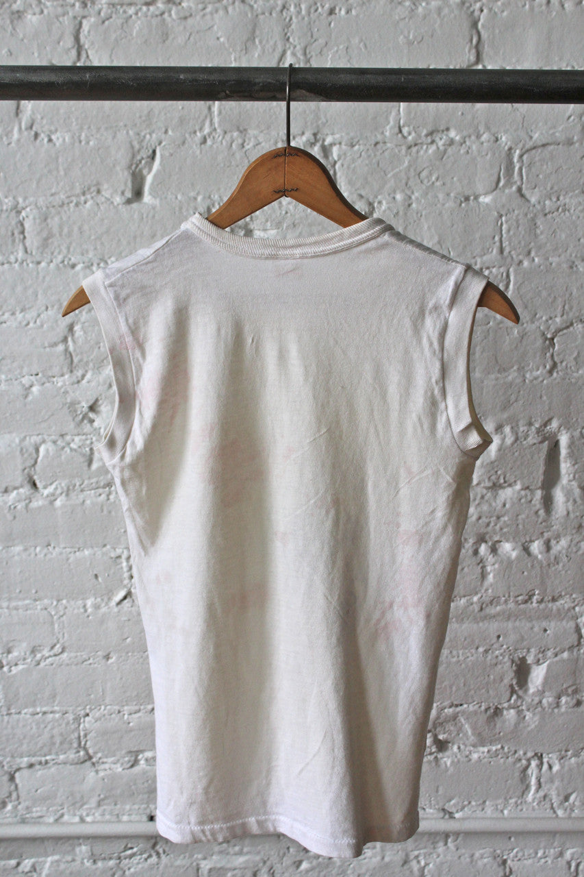 Sleeveless White T-Shirt – FORESTBOUND