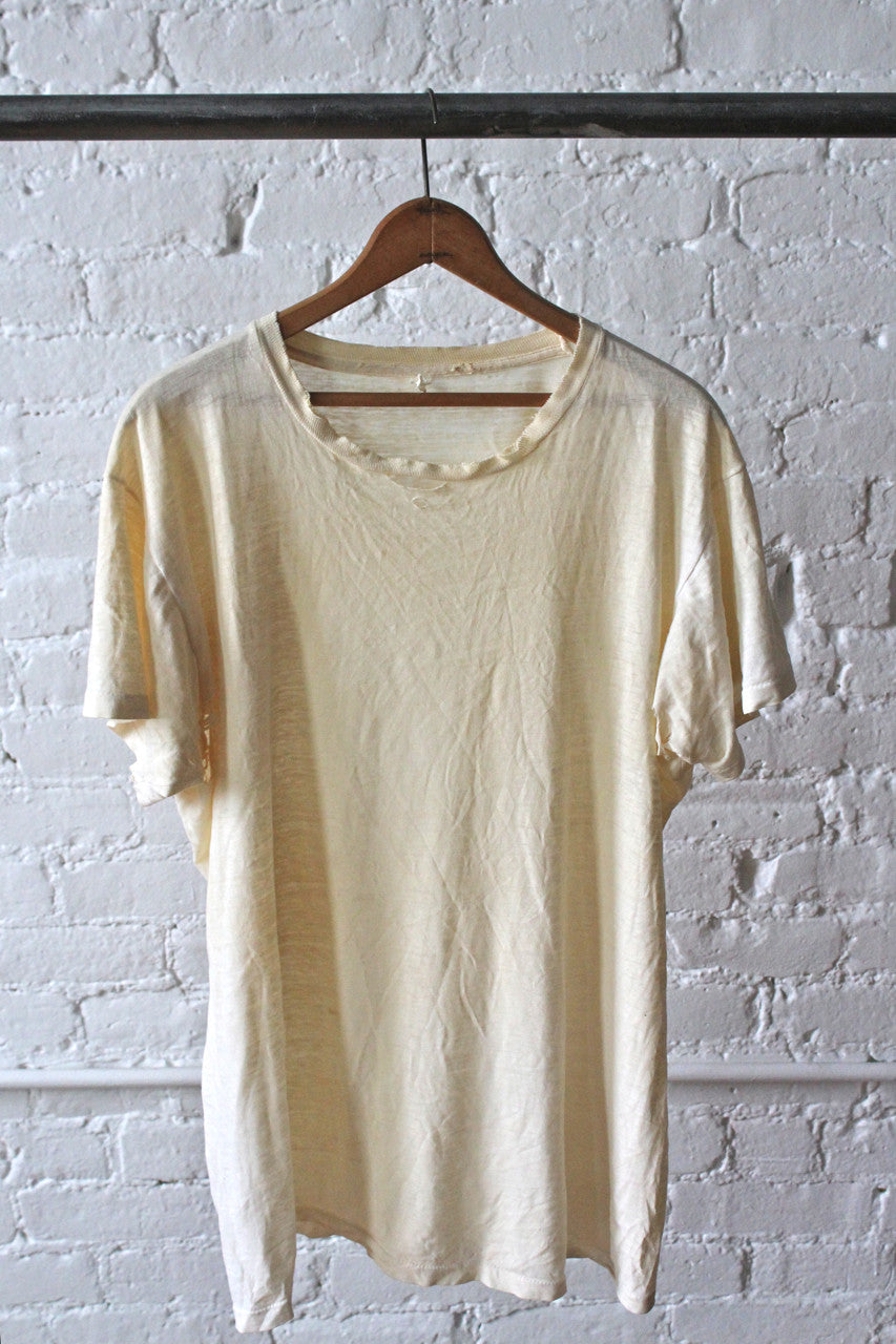 White Worn-In T-Shirt – FORESTBOUND