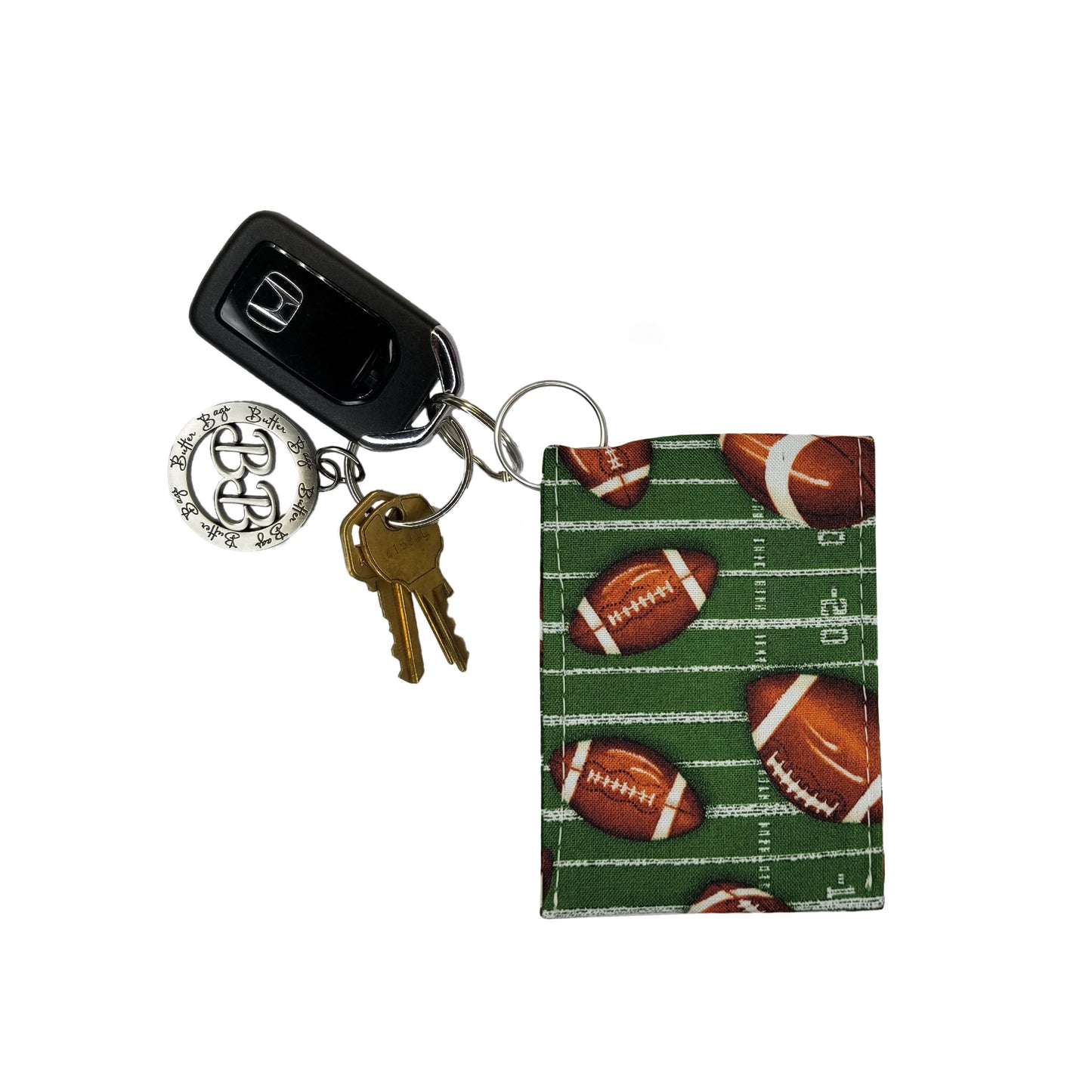 Football Keychain Wallet