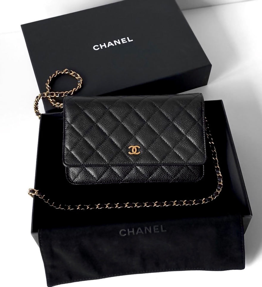 THE MENUE  CHANEL WALLET ON CHAIN