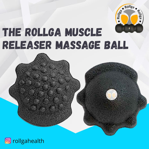 The Rollga Activator massage ball is perfect for neck and arms to release tension and help with tennis elbow or in this case Pickleball elbow