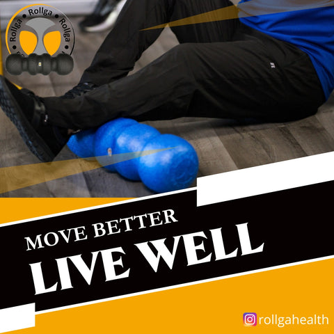 Move better and live well with the Better foam roller by Rollga