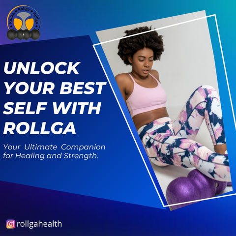 The better foam roller by Rollga is a game changer in the world of self care and recovery by targeting pressure points