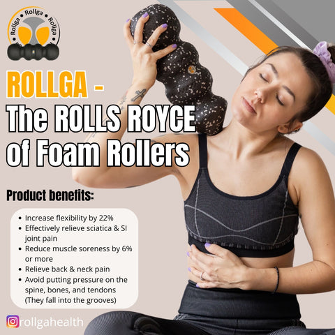 The Rolls Royce of foam rollers is the Rollga. Luxury self care products a great prices