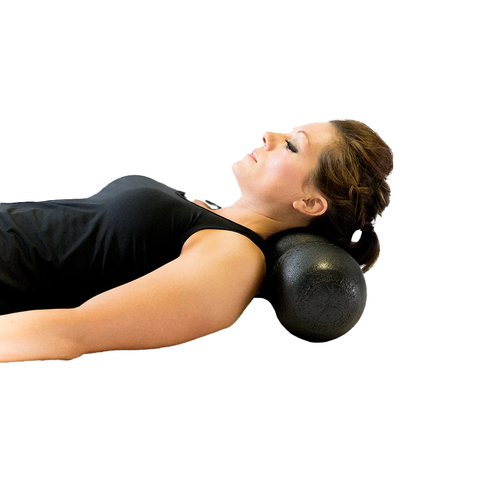 Simply laying on the Rollga foam roller to release the cranial sacral pressure points located at the base of the skull has profound effects on headaches