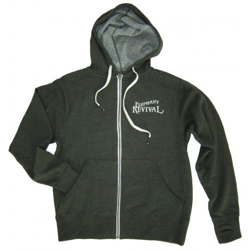 roots green hoodie