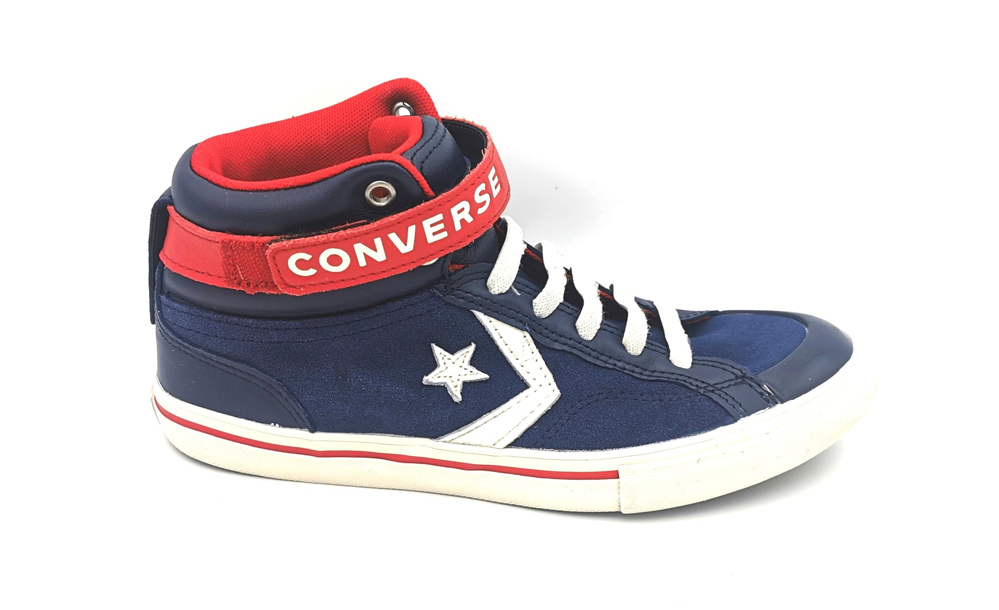 converse high tops youth size 5