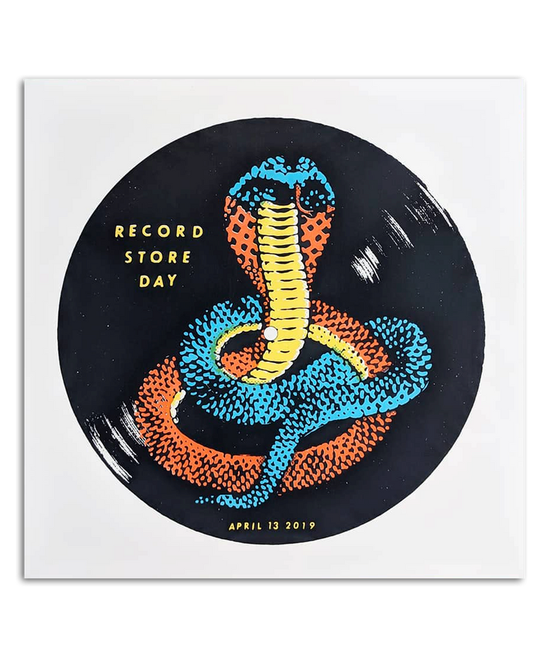 Record Store Day 2019 Poster Kung Fu Merch