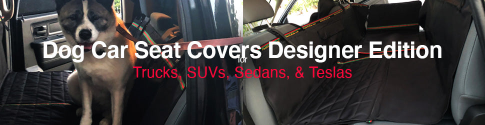 dog car seat covers for trucks, SUVs, sedans and teslas