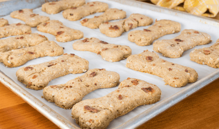 simple sweet potato dog biscuits