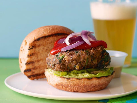 Vegan Lentil Burgers Recipe